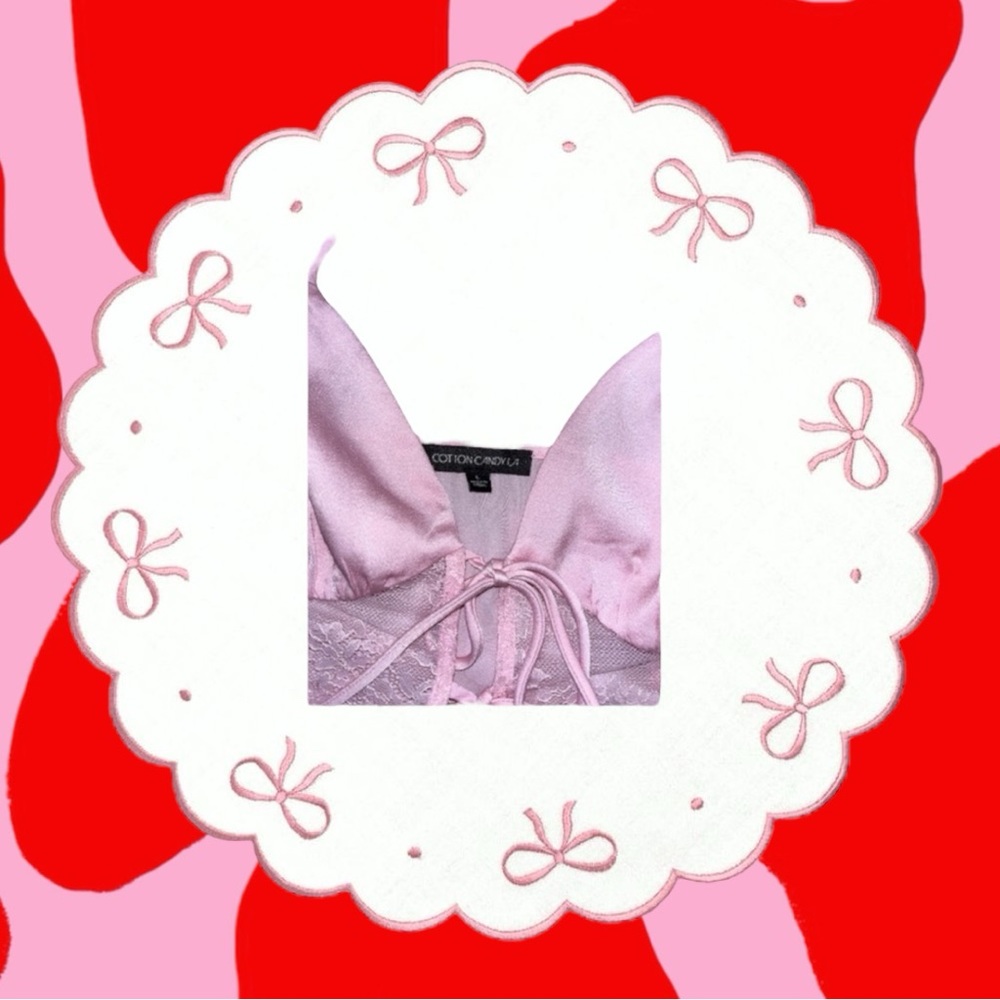 pink self-tie cami π₯ 5 for $25!! - Picture 4 of 5